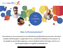 Tablet Screenshot of personalcolor.eu